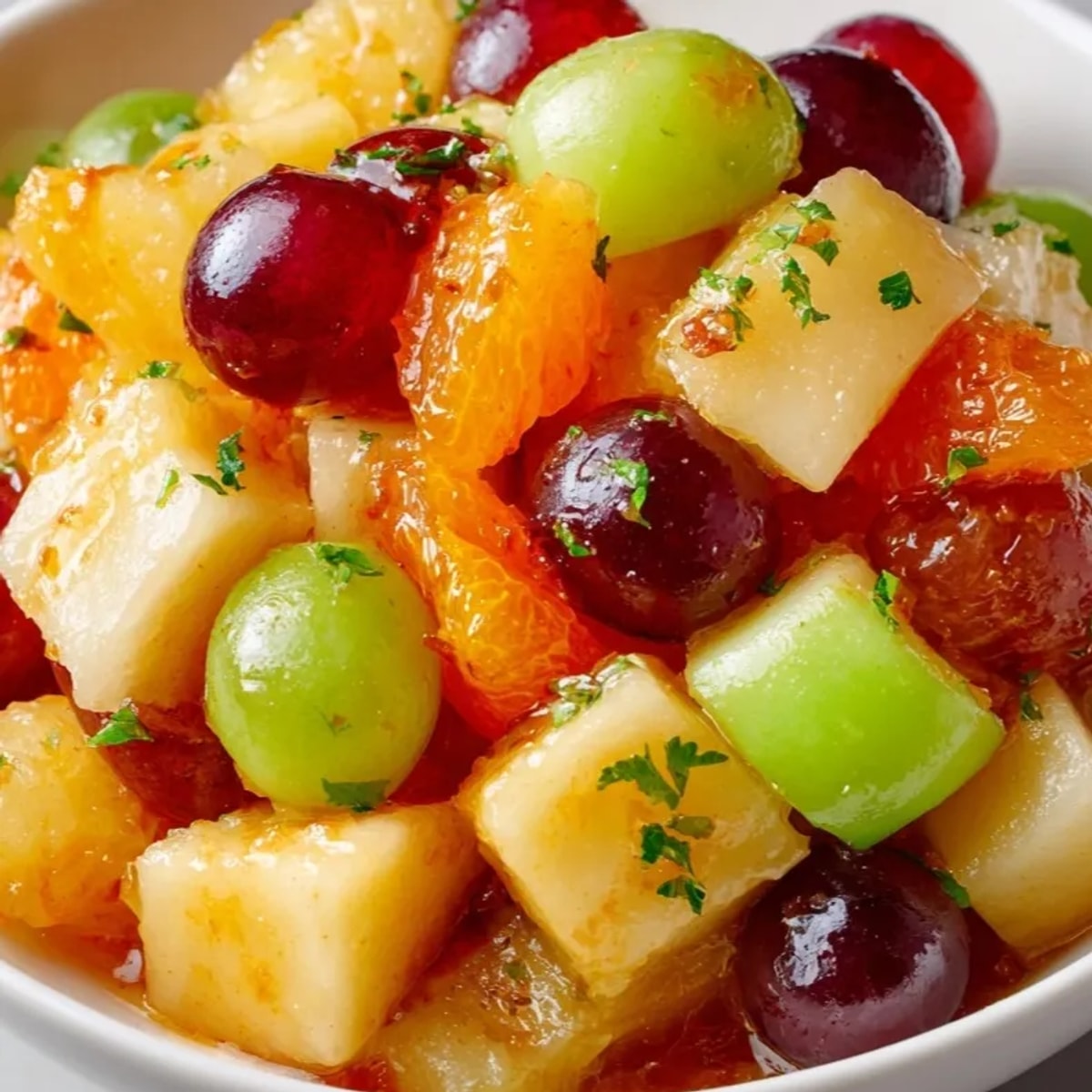 Świeżo ugotowany, aromatyczny kompot owocowy z imbirem, idealny na ciepło lub na zimno.