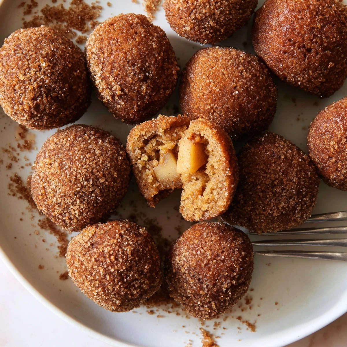 Gingerbread Szarlotka Donut Holes