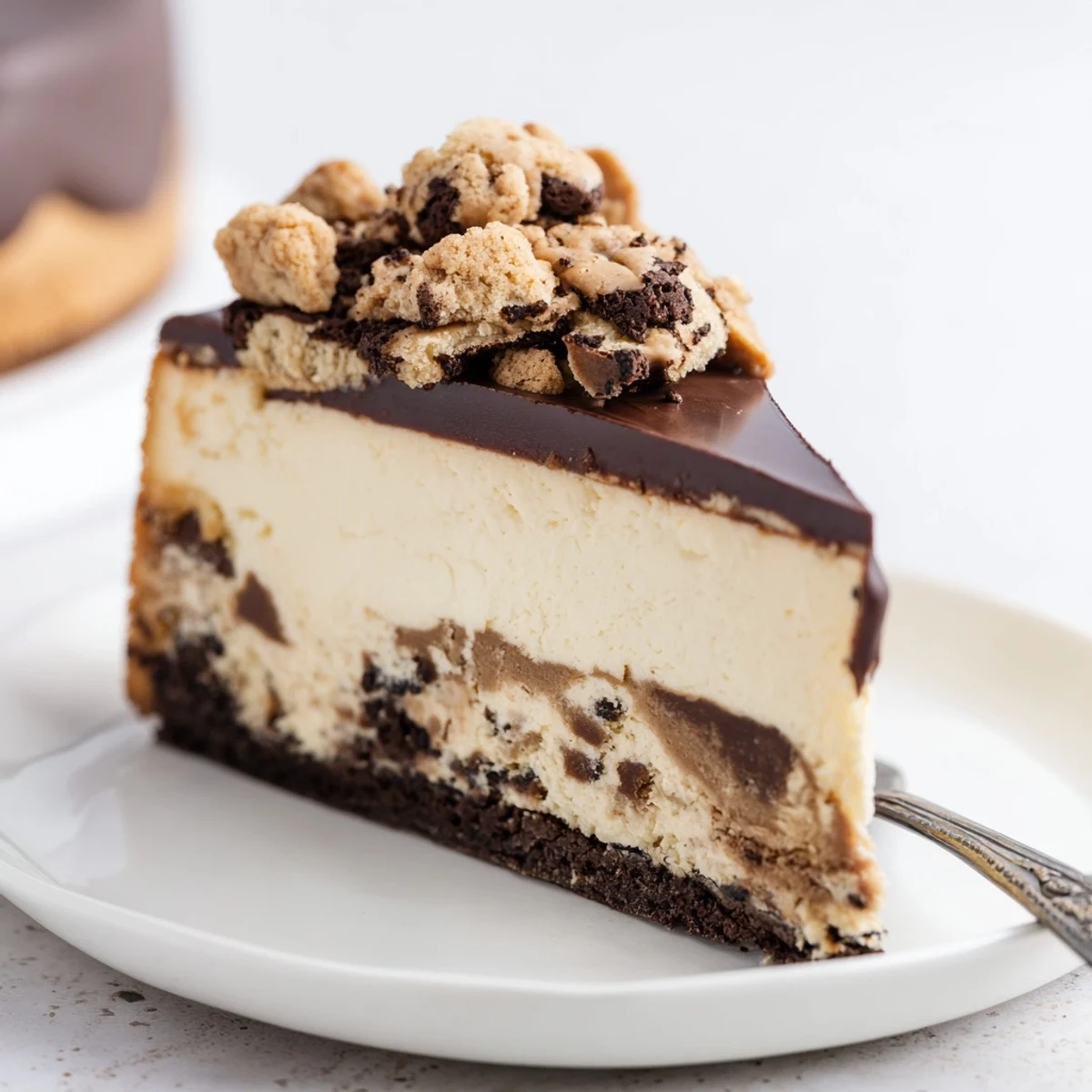 Przepyszny Chaos Sernik Cookie Cake idealny na letnie przyjęcia i rodzinne spotkania.  