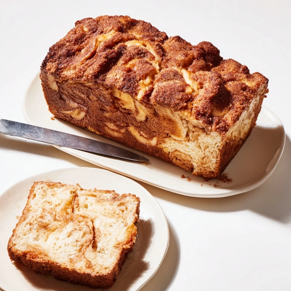 Soczysty bochenek Cream Soda Szarlotka z aromatycznymi jabłkami i cynamonem.