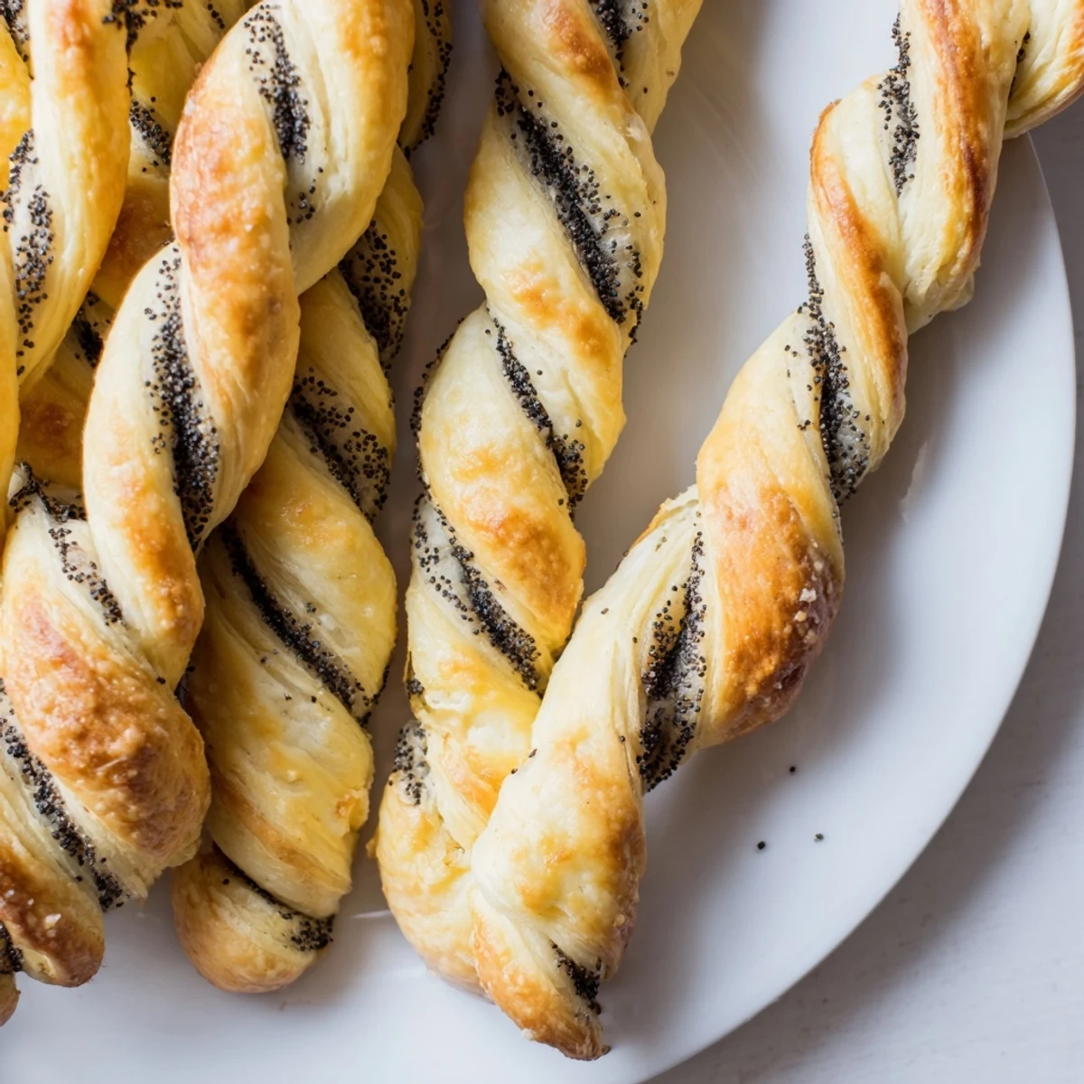 Miękkie ciasto drożdżowe z aromatycznym nadzieniem z maku – idealne na śniadanie.  