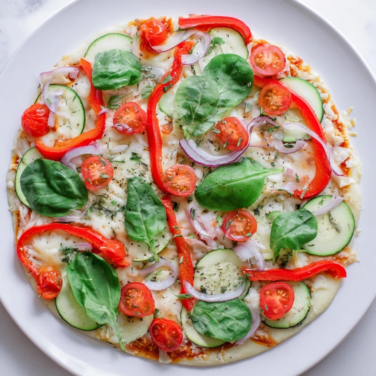 Frozen Pizza Seasonal Veggies