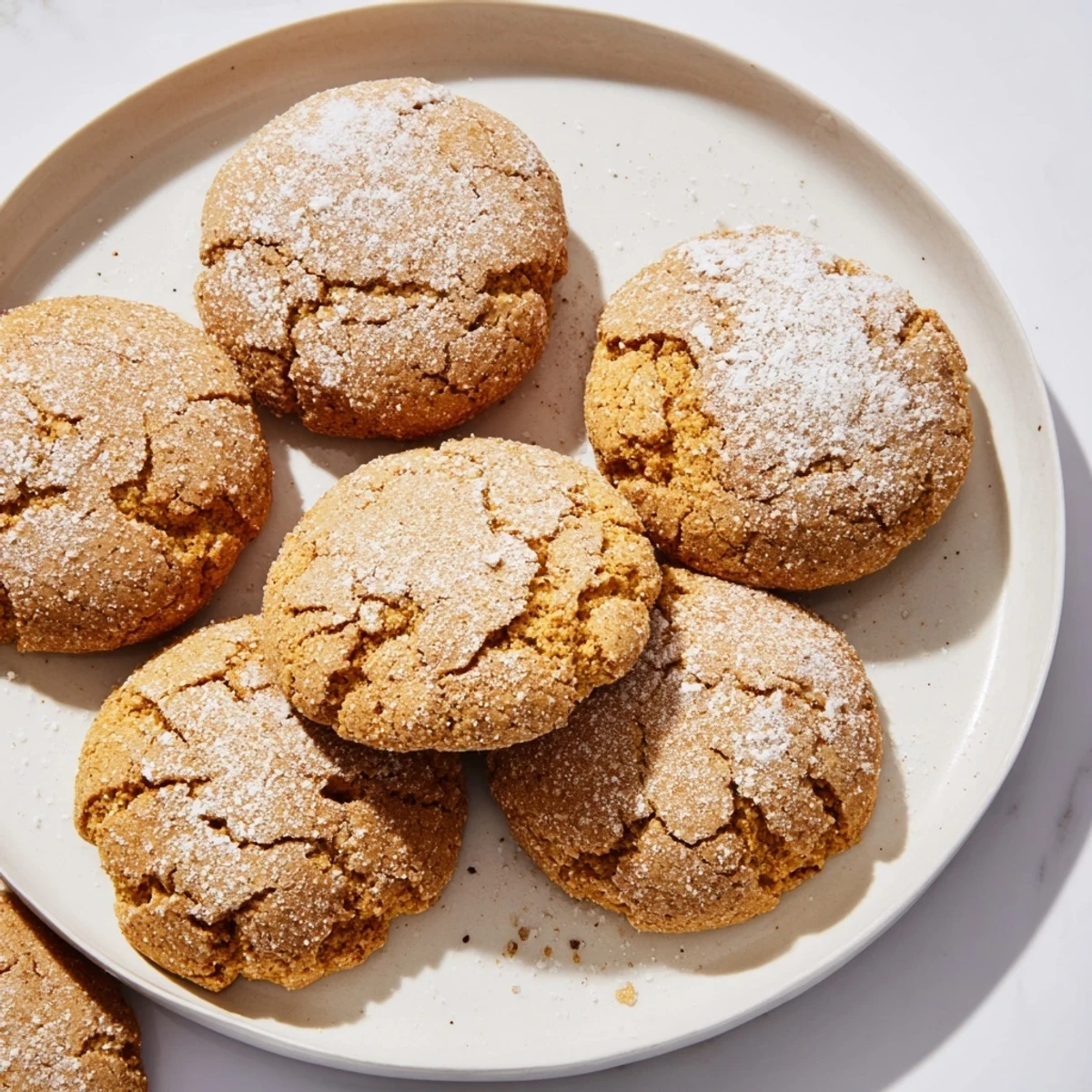 Golden-brown Budget Polish Spice Cookie Mix, fresh from the oven, offering a delightful aroma.