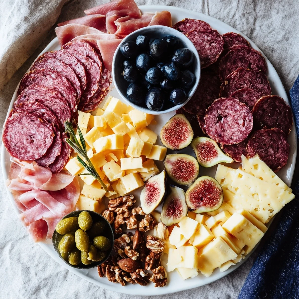 Dziczyzna wędliny deska serów