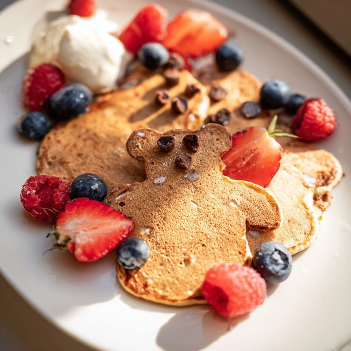 Gingerbread Boy Berry Board