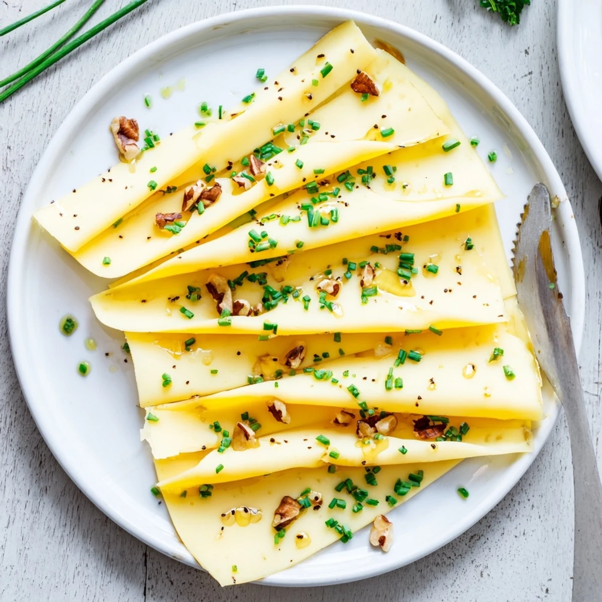 Szwajcarski ser warstwowy wachlarz