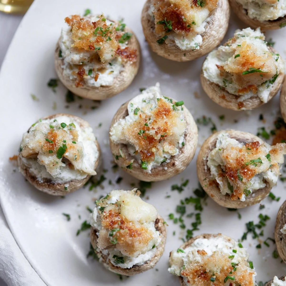 Faszerowane grzyby w kręgu