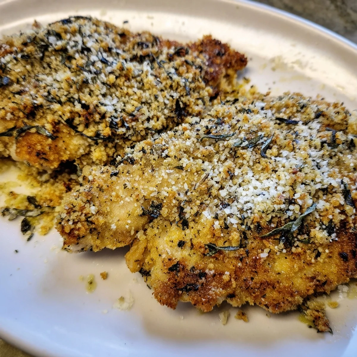 Mouthwatering crispy Parmesan chicken cutlets, perfect for a quick Italian-American weeknight meal.