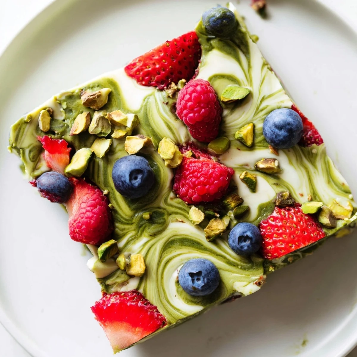 Frozen Yogurt Matcha Pistachio