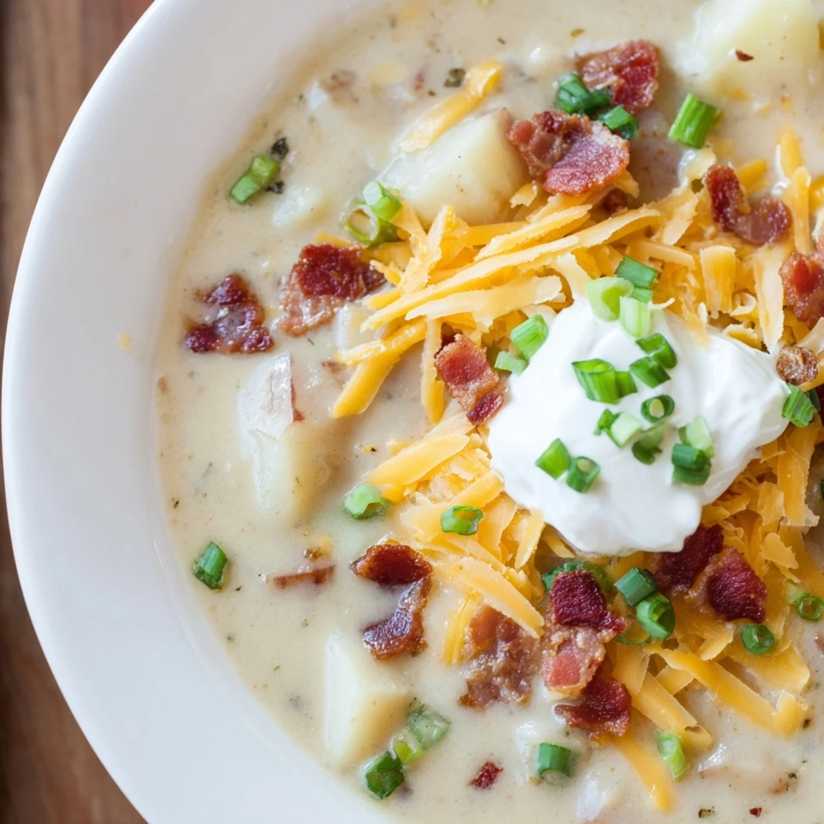 Zupa z pieczonych ziemniaków