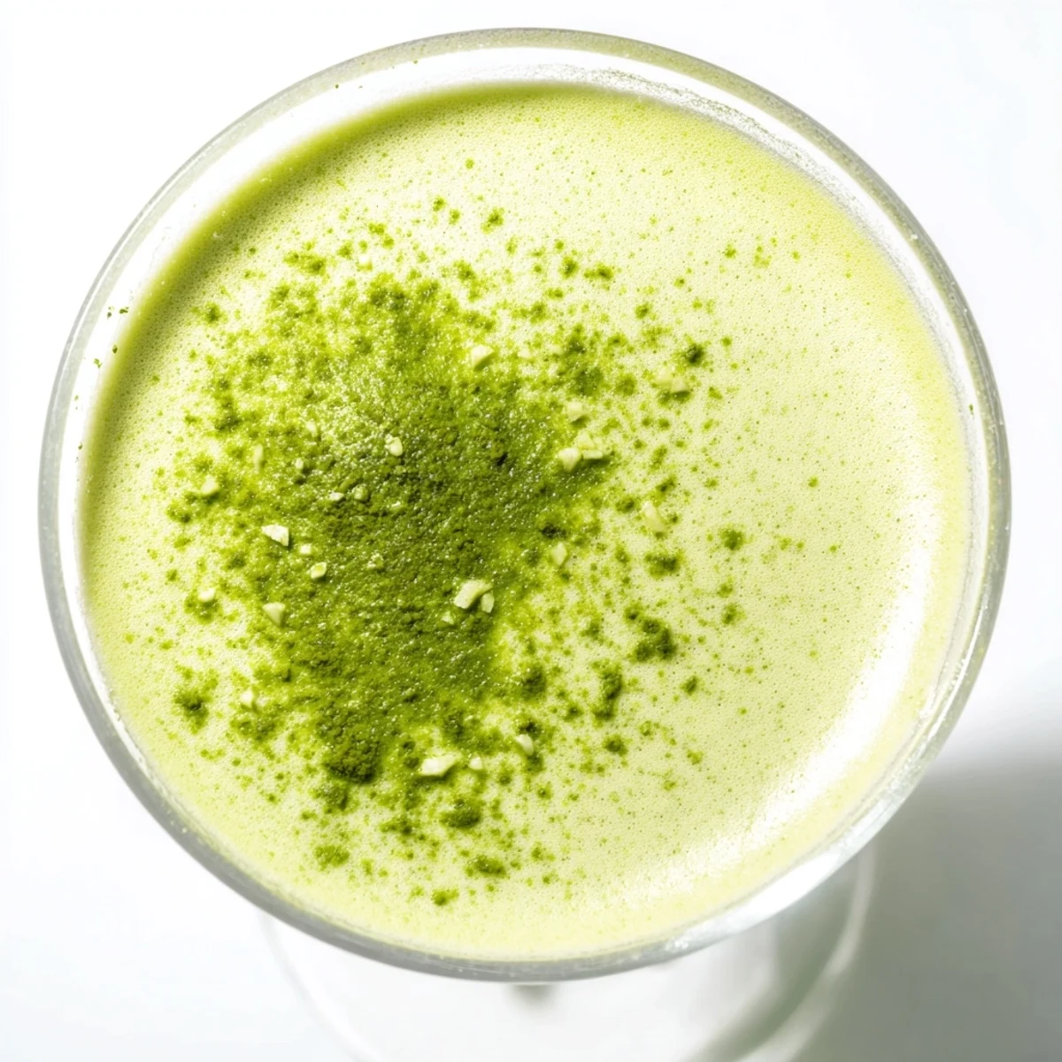 Frothy, smooth Matcha Martini, this refreshing cocktail offers a unique, earthy flavor.