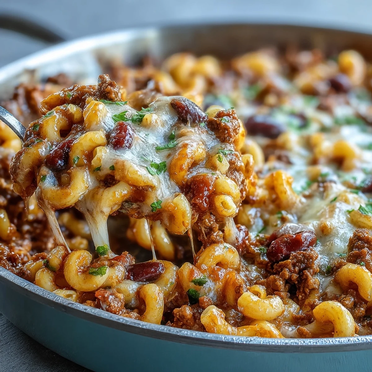 Jednogarnkowe makaron z chili