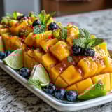 Tropikalny Mango Ananas Display