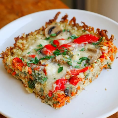Hearty Potato Crust Casserole, a golden-brown baked casserole boasting a crispy potato crust and savory filling.