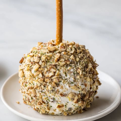 Creamy Champagne Cork Cheese Balls rolled in herbs and nuts, perfect for festive appetizers.