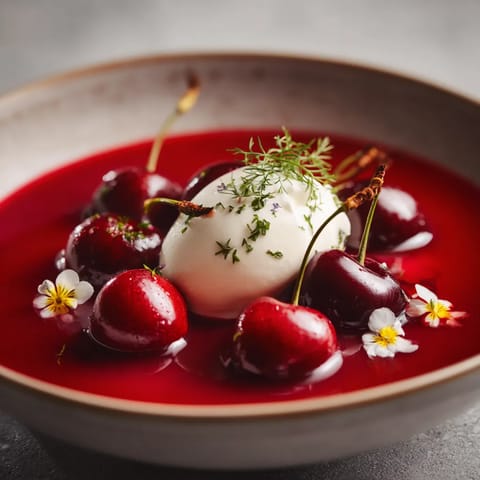 W misce z czerwonymi świeżymi jabłkami i śmietką wodną.