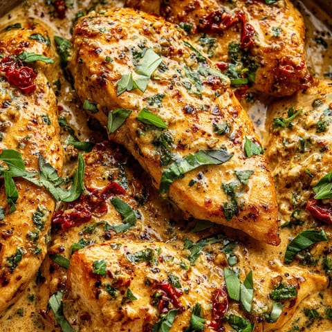 Obraz przedstawia kilka kawałków gotego kurczaka w misce, pokrytego sosem.