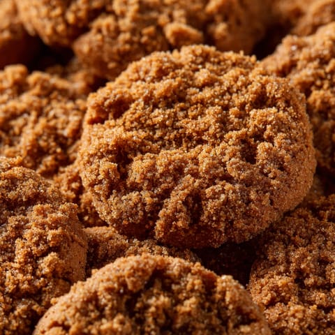 Obraz przedstawia pusty pokój z pięknymi piernikowymi ciasteczkami.