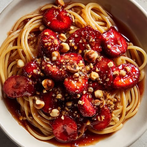 W misce złożonej z pasty, sosu i miodem, znajduje się wieprzowa polędwiczka glazurowana.