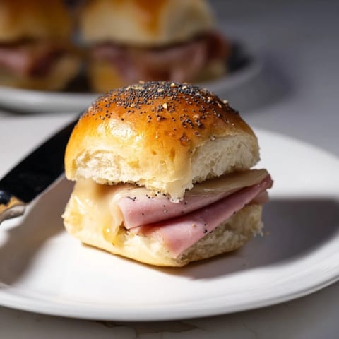 Honey Glazed Ham Sliders