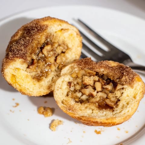 Honey Walnut Pączki Muffins