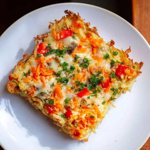 Zapiekanka ziemniaczana i warzywa