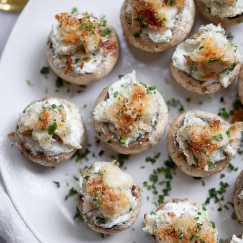 Faszerowane grzyby w kręgu