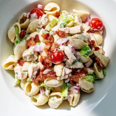 BLT Kurczak Pasta Sałatka