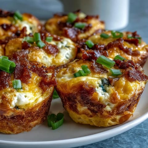 Tasty Ranch & Cheddar Egg Muffin Cups served warm for a high-protein breakfast.