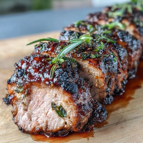 1. Juicy pork tenderloin roasted with bold jerk spices, aromatic herbs, and a hint of heat, served with fresh lime wedges.  