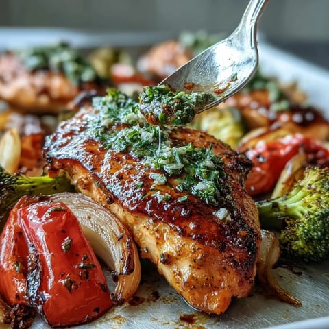 Pyszny kurczak z warzywami pieczony na blaszce - prosty, zdrowy i sytyjący przepis na szybkie gotowanie.