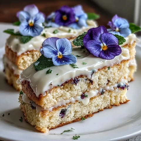 Spring Cake with Flowers