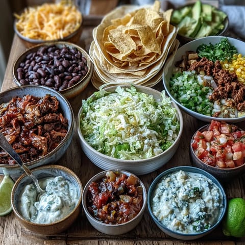 cinco de mayo taco bar