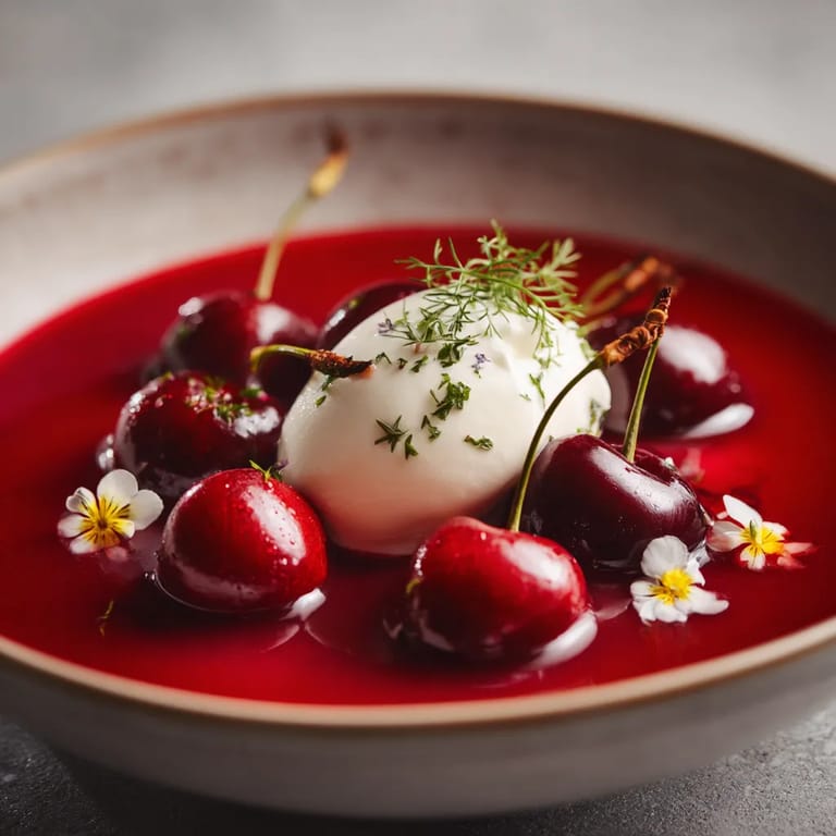 W misce z czerwonymi świeżymi jabłkami i śmietką wodną.