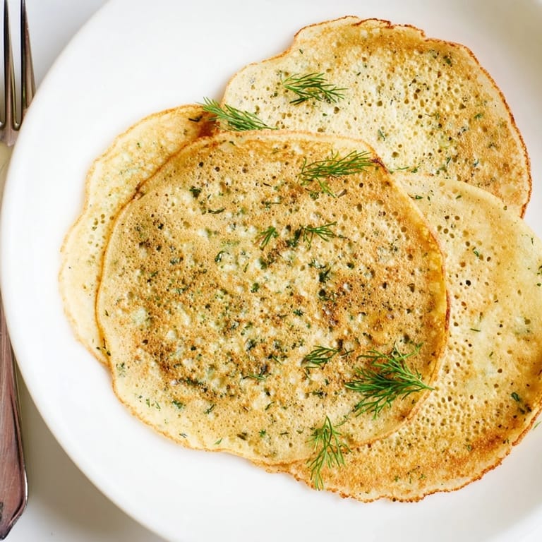 Soczyste, lekkie bliny z gryki, smakowicie udekorowane wędzonym łososiem.  