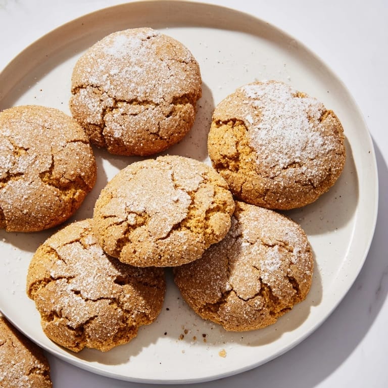 Golden-brown Budget Polish Spice Cookie Mix, fresh from the oven, offering a delightful aroma.