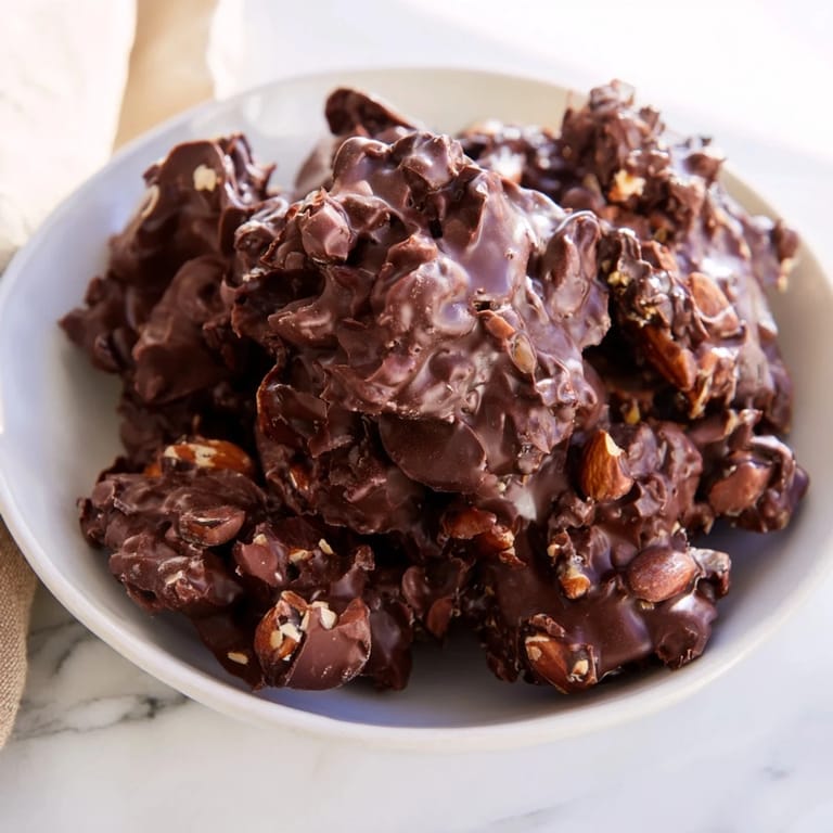 Pyszne, budżetowe polskie cukierki z orzechów laskowych polane ciemną czekoladą.