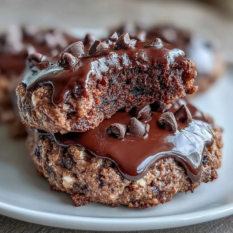 2. Indulge in Double Chocolate Cottage Cheese Protein Cookies—soft, chewy, and loaded with cocoa flavor for a guilt-free snack.  